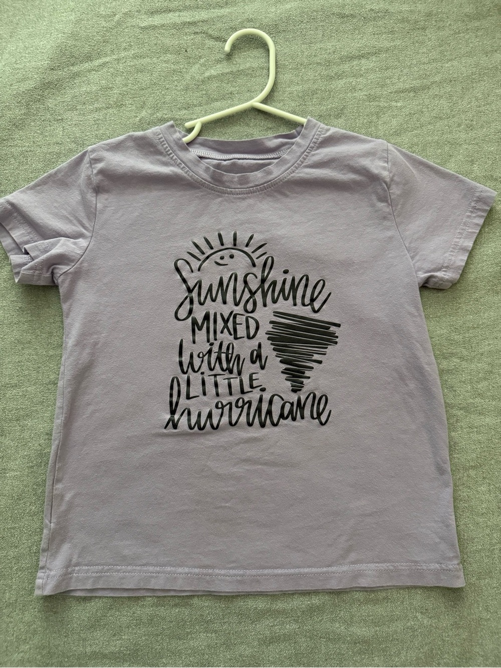 🪼Kids Tee - "Sunshine Mixed With A Little Hurricane"